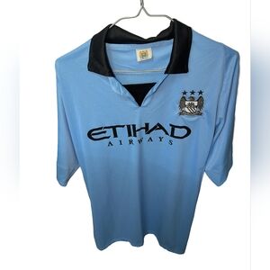 Manchester City 2012/13 Home Sky Blue Jersey